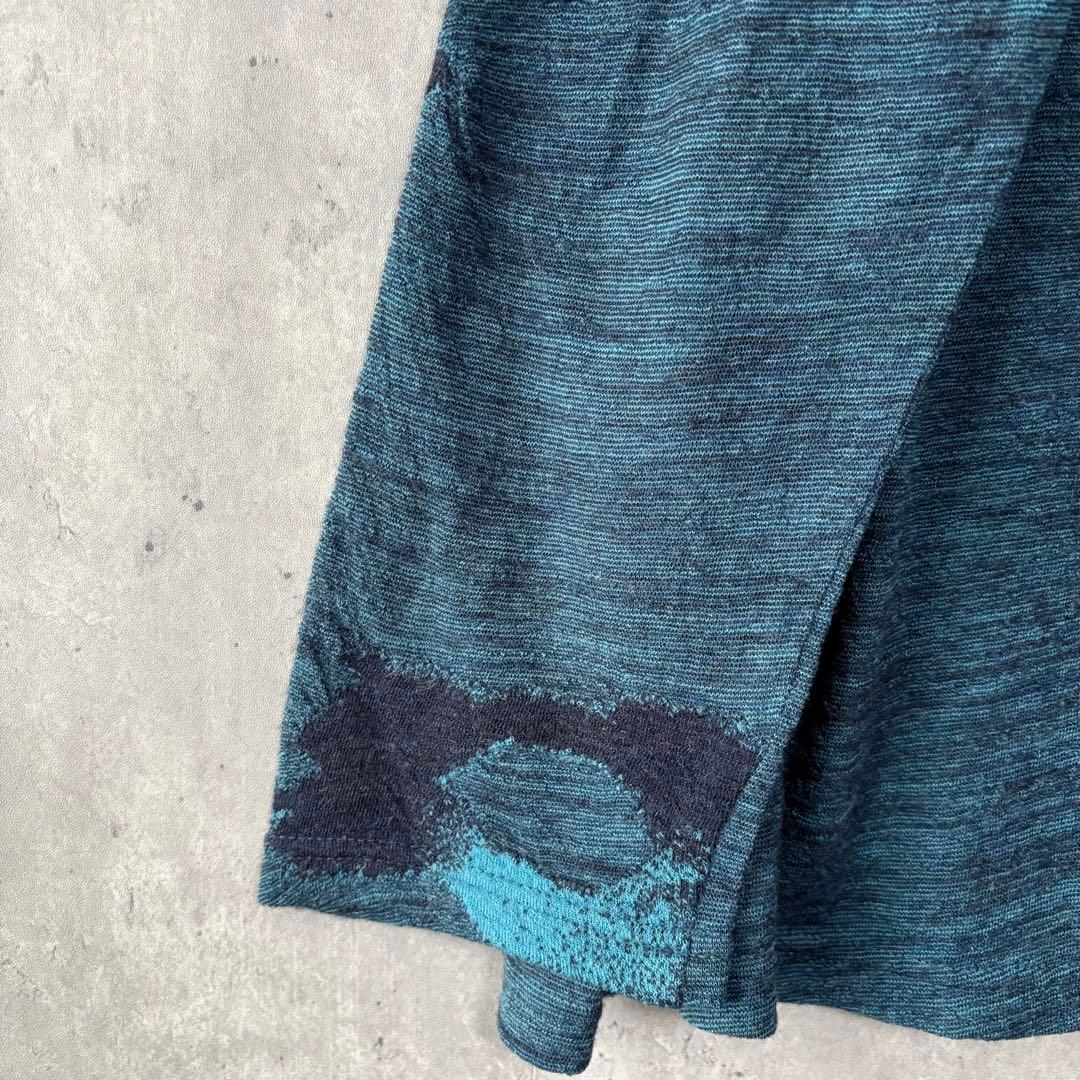 慈雨 センソユニコ ウール100 変形プルオーバー 紐でシルエット調整可能 40