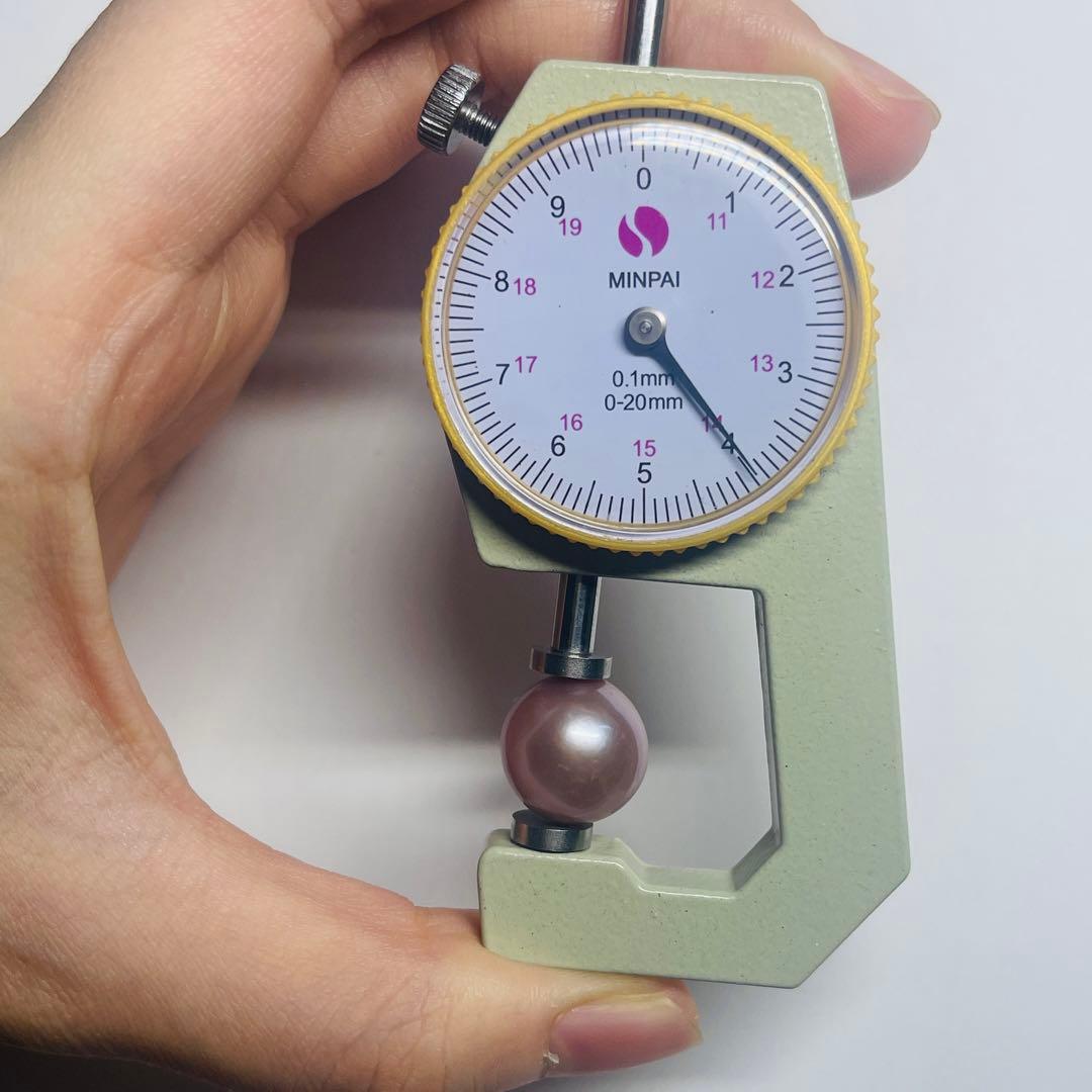 極照り 本真珠ピアス エジソンパール 超大珠 メタリック14mm 無調色 直結