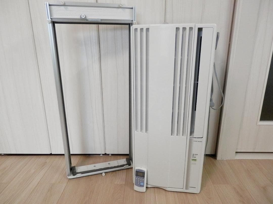 横浜 2022年製 コロナ 窓用エアコン ウインドウエアコン CW-1622R