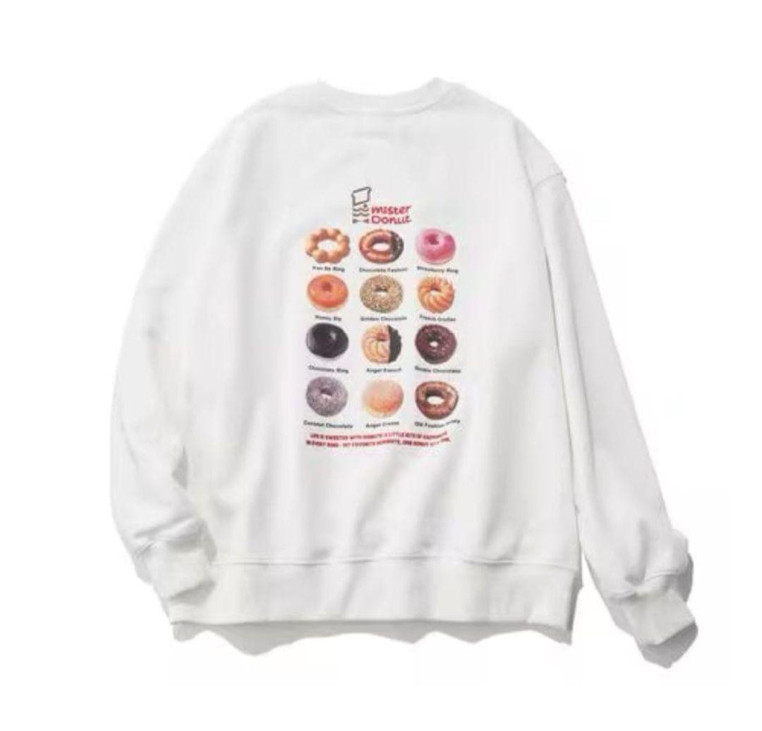 LEPSIM×Mister Donut フォトクルースウェット オフホワイト - メルカリ