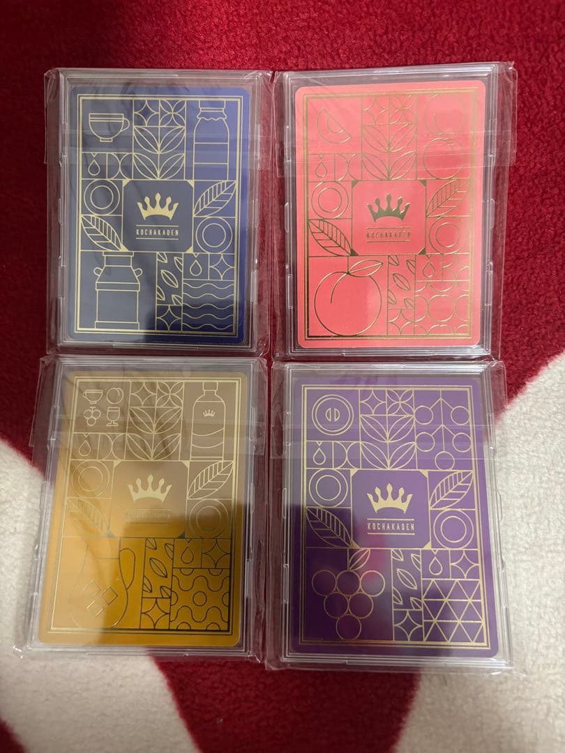 紅茶花伝 さいとうなおき トレーディングカード 4枚コンプセット