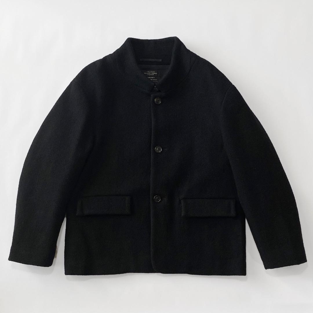 UNUSED アンユーズド ウール スタンドカラー コート ジャケット [3
