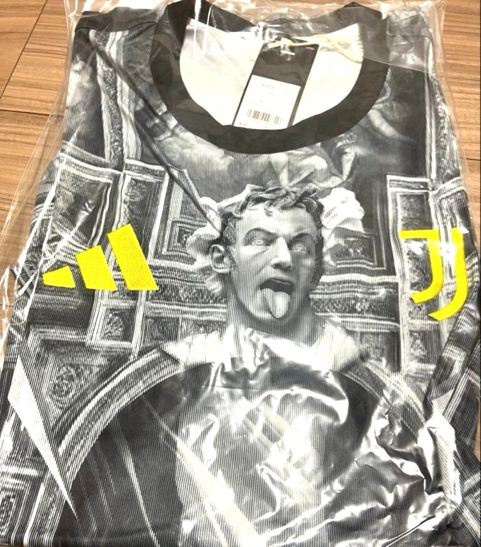 正規品　ユベントス　デルピエロ　プレマッチ　ユニフォーム XL】 ユベントス デルピエロ プレマッチジャージー ユニフォーム 25/26