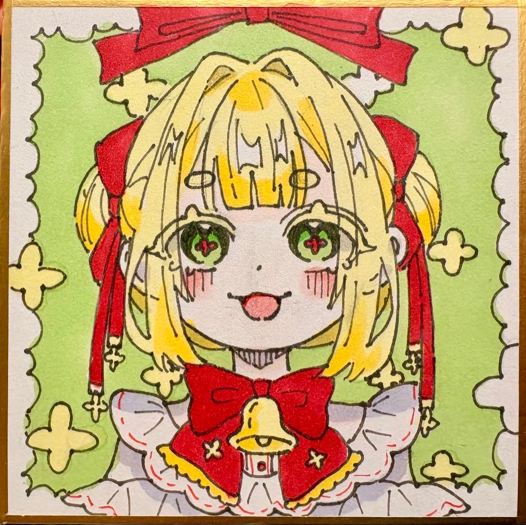 手描きイラスト アナログイラスト オリジナル 創作 女の子 - メルカリ