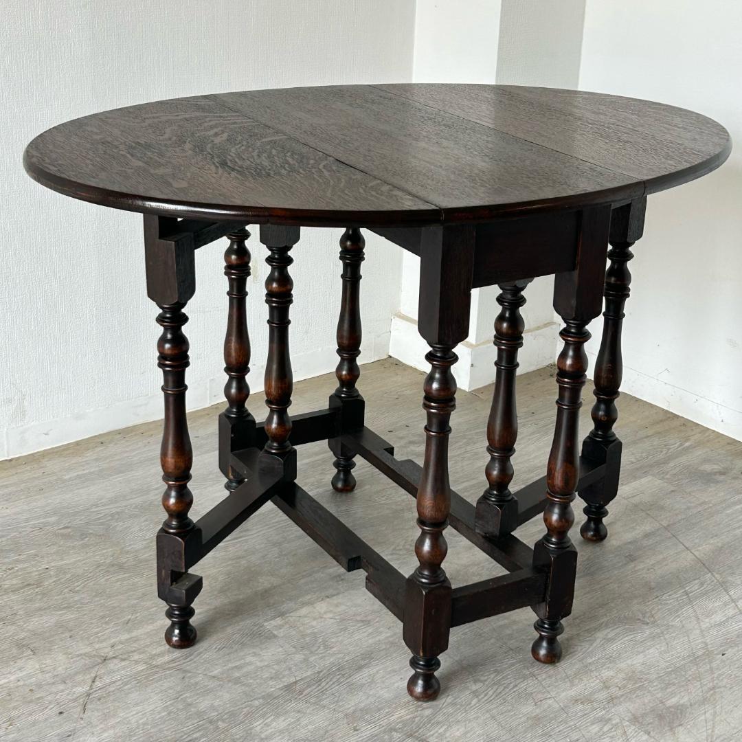 アンティーク 家具 ゲートレッグテーブルテーブル 1930年頃 英国製 556A