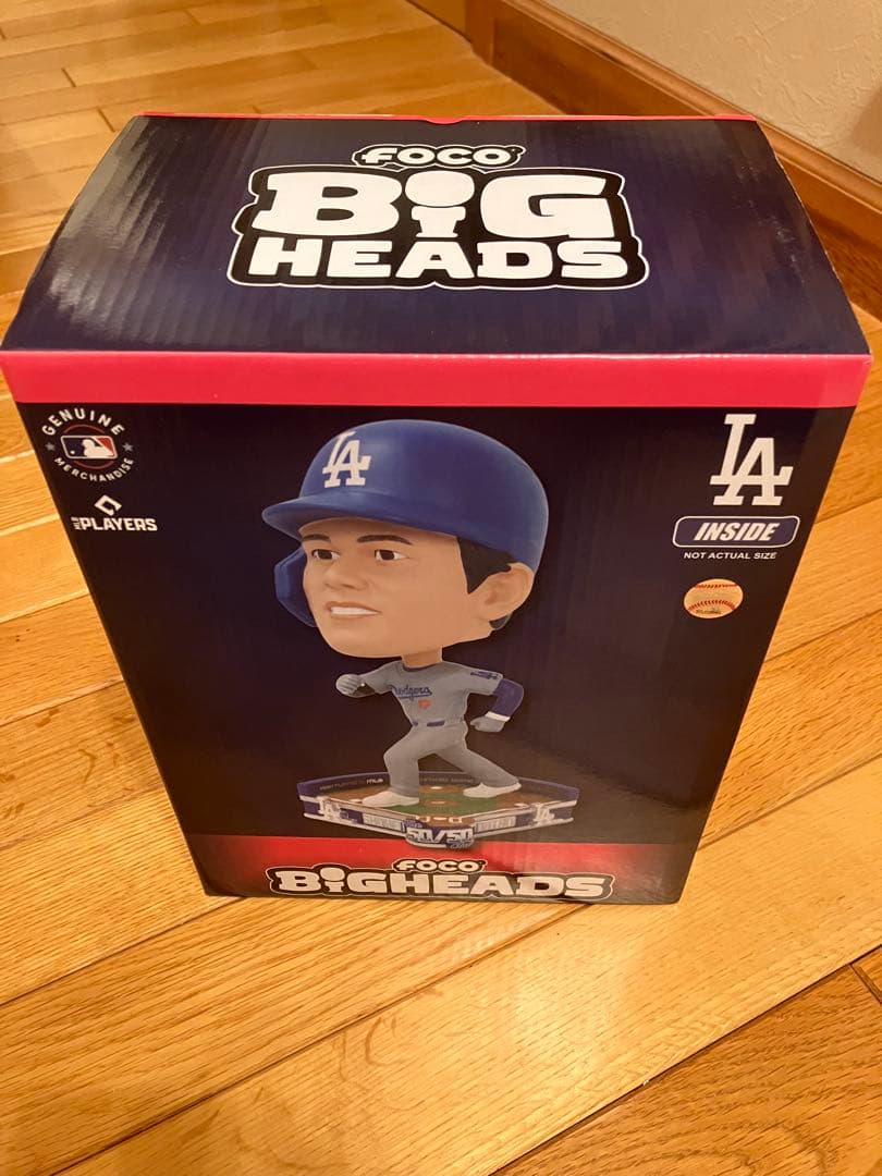 大谷翔平　ビック　ボブルヘッド　50 50 達成　スタジアム　シリアルナンバー MLB 50/50達成記念 大谷 翔平 フィギュア 大リーグ メジャーリ ーグ