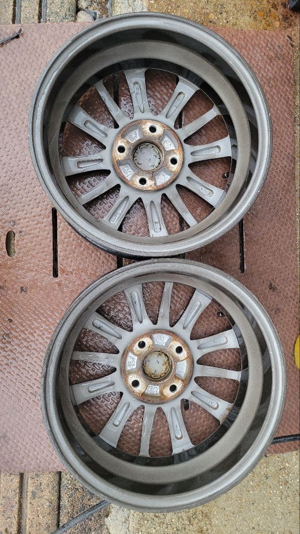 現行 ホンダ 純正 アルミ 4本セット 1台分 4.5J+40 100 ナット付