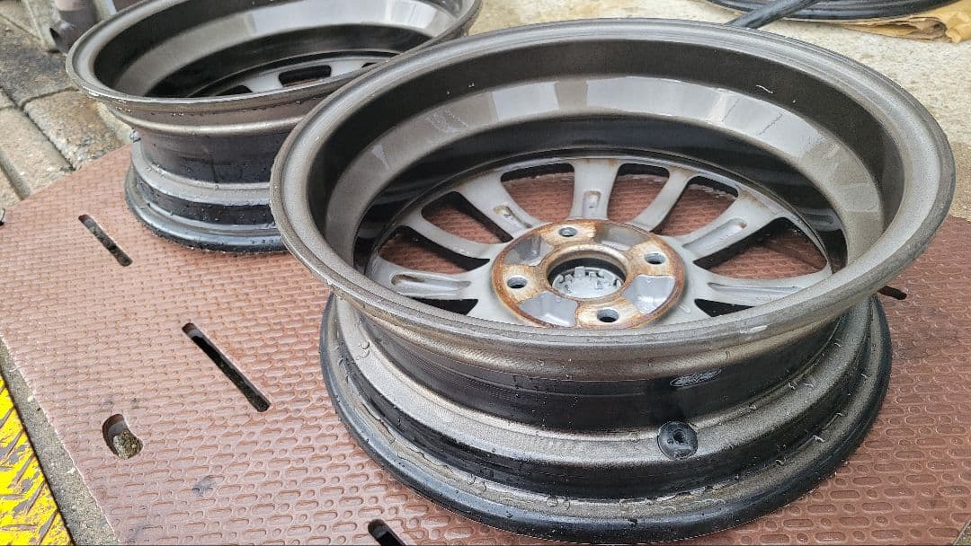 現行 ホンダ 純正 アルミ 4本セット 1台分 4.5J+40 100 ナット付