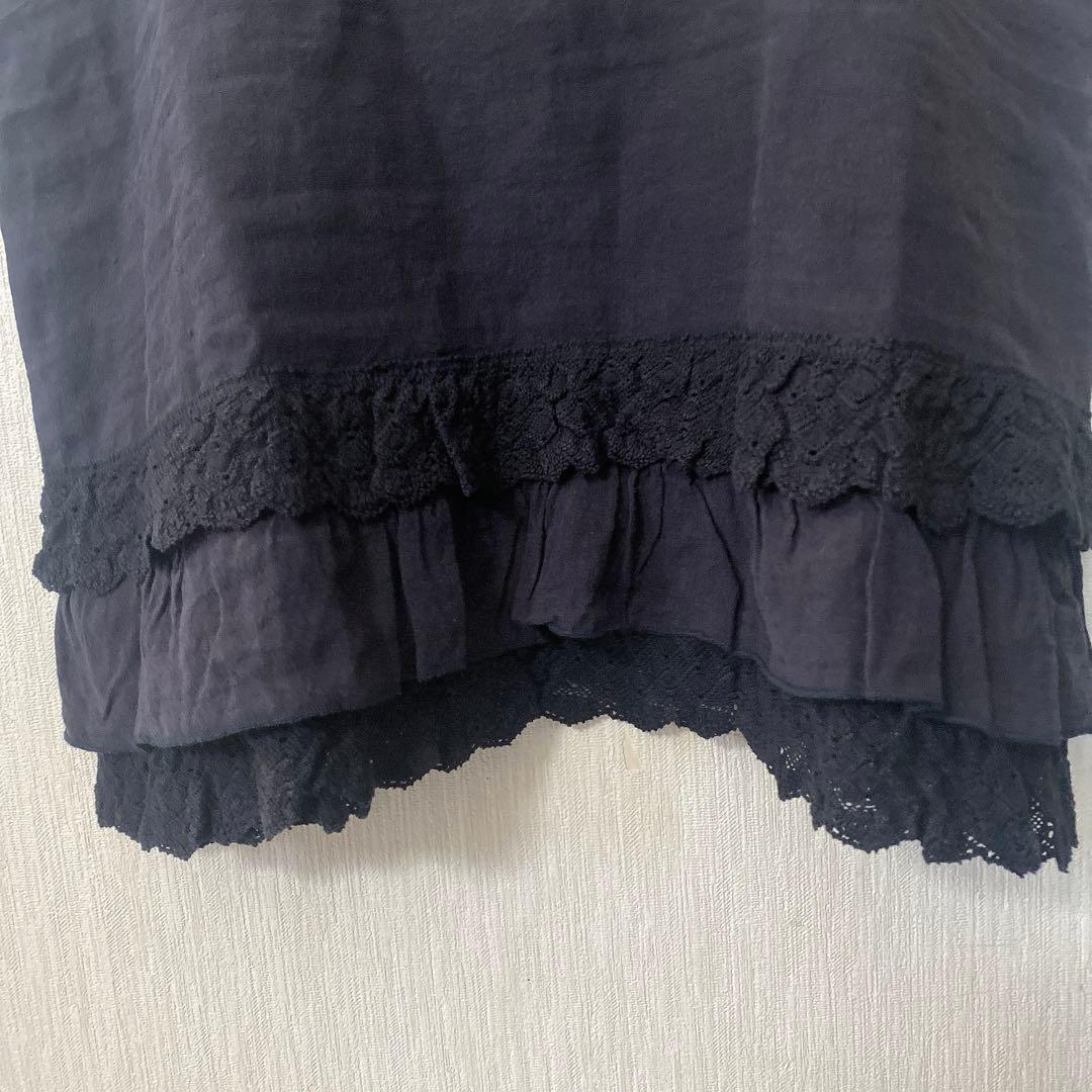 6/1まで専用 2025SS新品未使用ネストローブリネンレースヘム