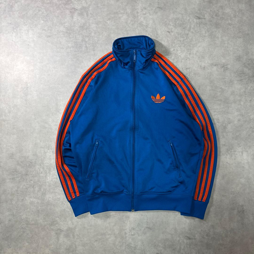 P*N様 adidas 00sトラックジャケット ファイヤーバード ブルー オレ
