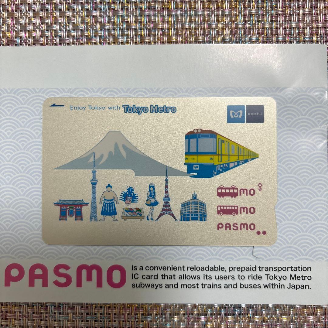 レア】東京メトロ pasmo パスモ 訪日外国人 交通系ICカ一ド 現在非売品
