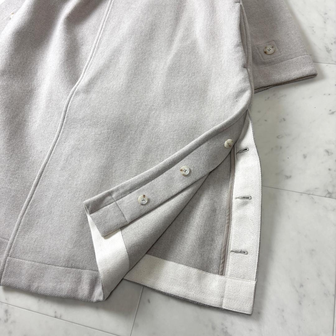 グランマママドーター F スタンドカラーダッフルコート メルトンコート