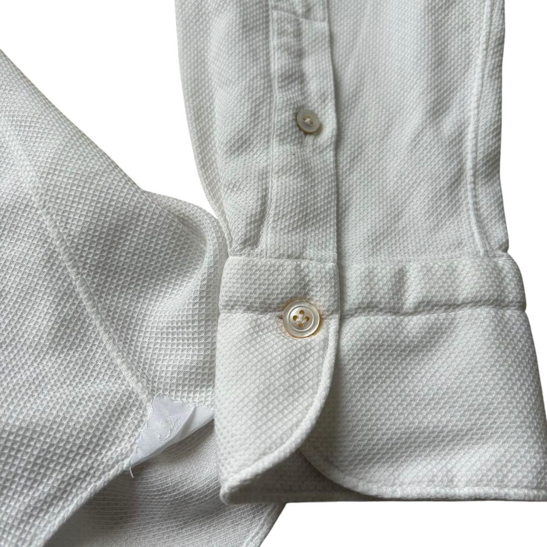 Finamore/セルジオ/マイクロワッフル/コットンシャツ - メルカリ