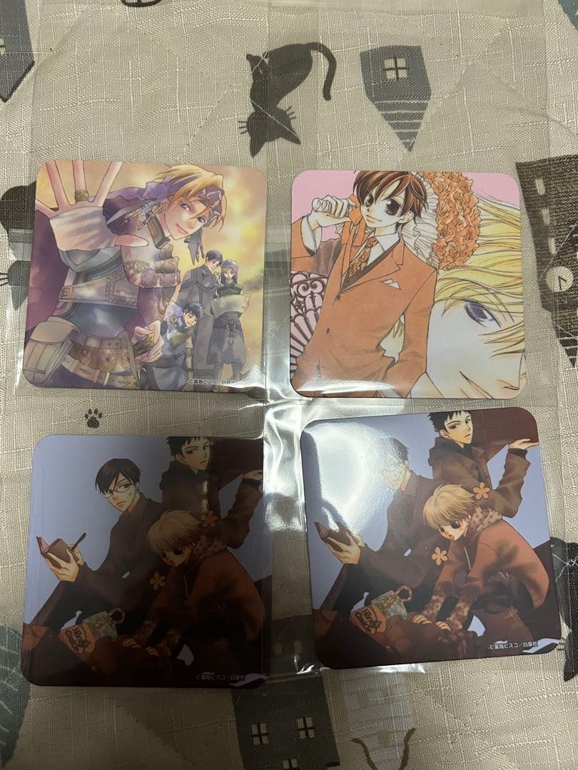 桜蘭高校ホスト部 コラボカフェコースターセット - メルカリ