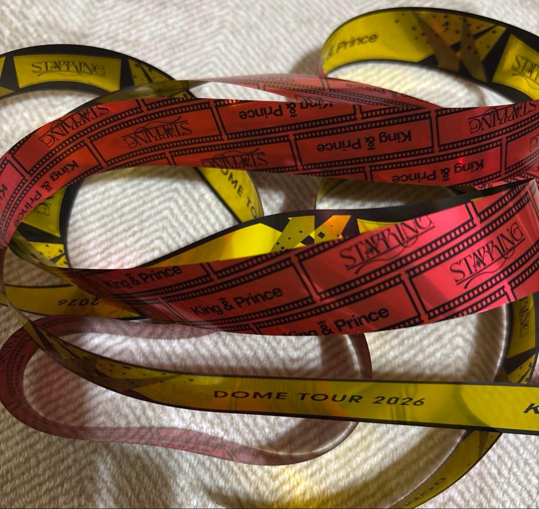 キンプリ King & Prince STARRING 銀テープ 銀テ フル1本 - メルカリ