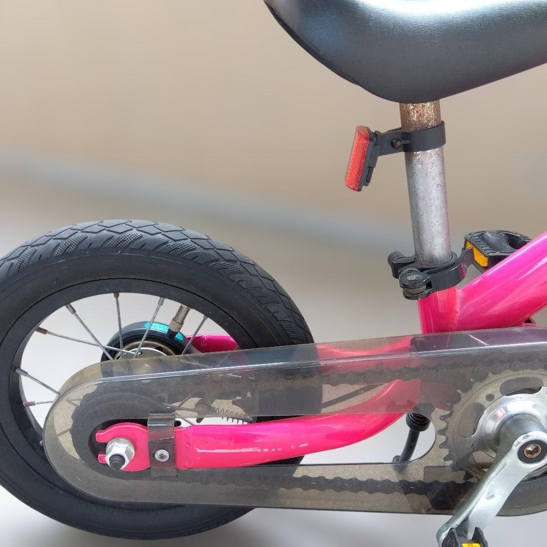 へんしんバイク2 ピンク スタンドつき 12インチ - メルカリ