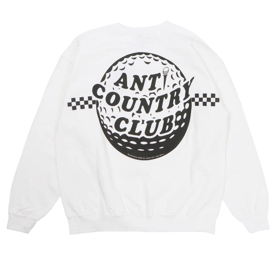 ANTi COUNTRY CLUB × VANS スウェット L 白 新品 - メルカリ