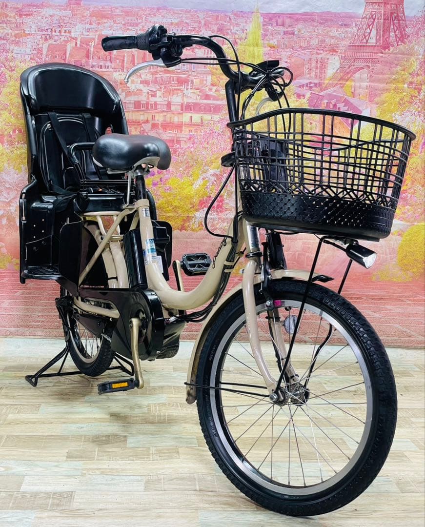 ZK3462 電動自転車 ヤマハ パスバビー 子供乗せ 20インチ 送料無料