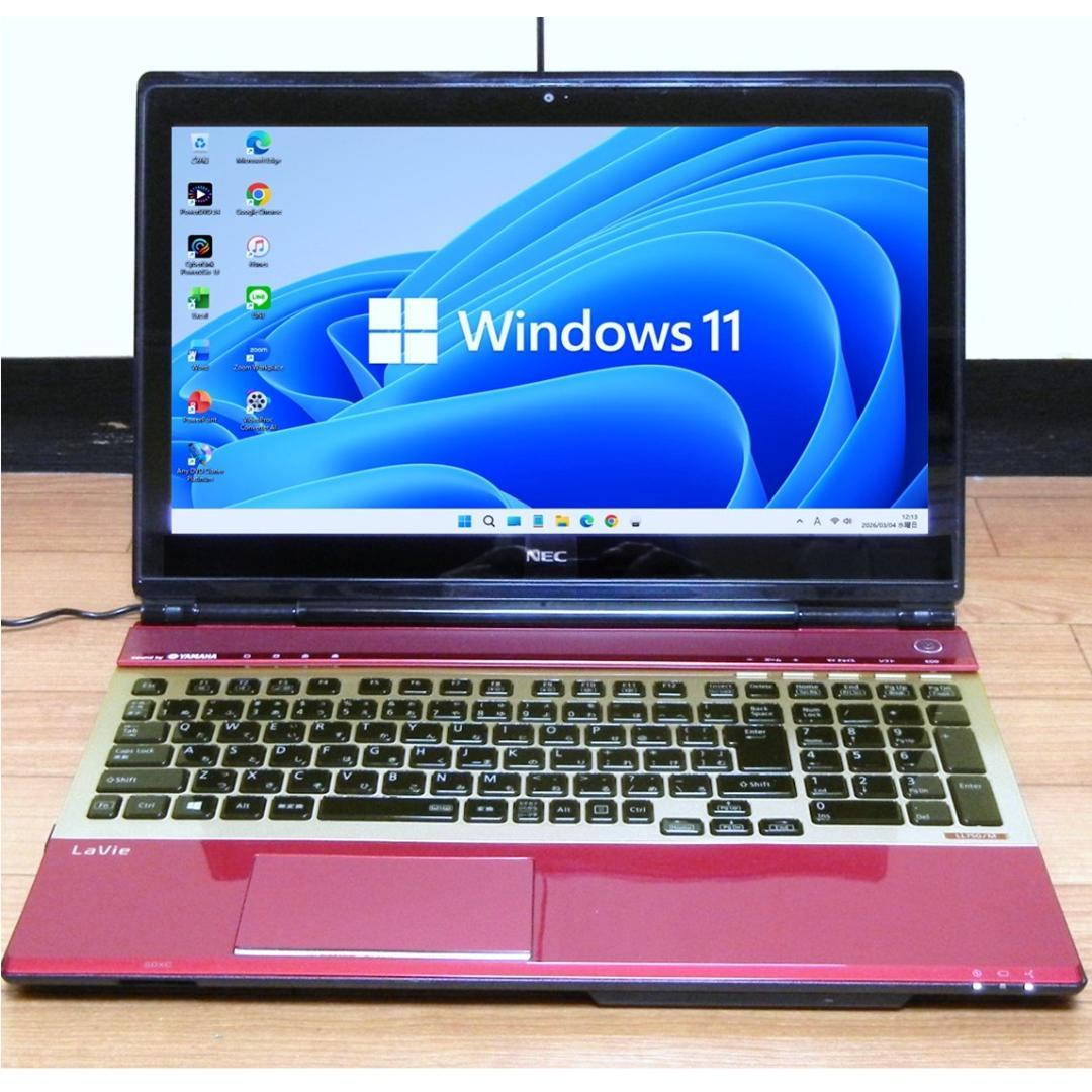 Core i5 SSD オフィス付 メモ8G NEC LaVie ノートパソコン - メルカリ