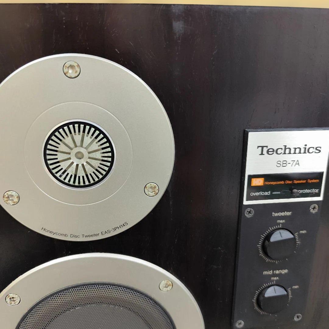 ①右スピーカー 3WAY　テクニクス SB-7A【注意：1台の出品】1980年代