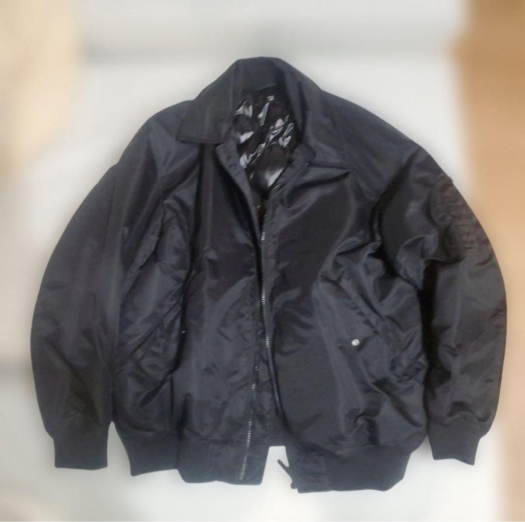 ダウンオーバーサイズリブブルゾン ユニクロ+J A-2タイプ