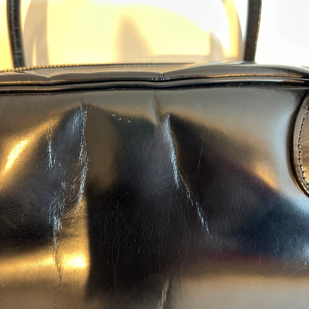 COMME des GARCONS レザー ボストンバック 牛革