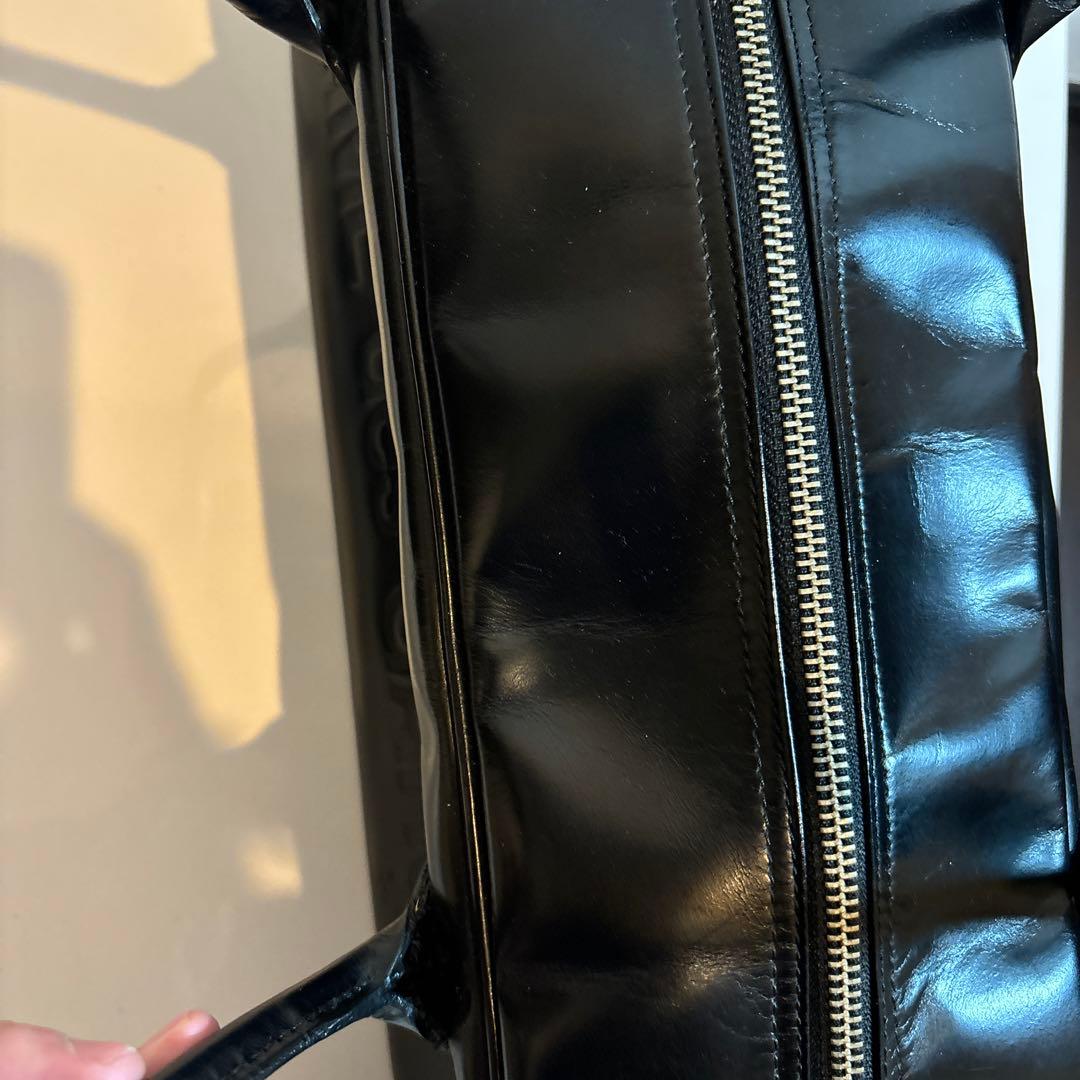 COMME des GARCONS レザー ボストンバック 牛革