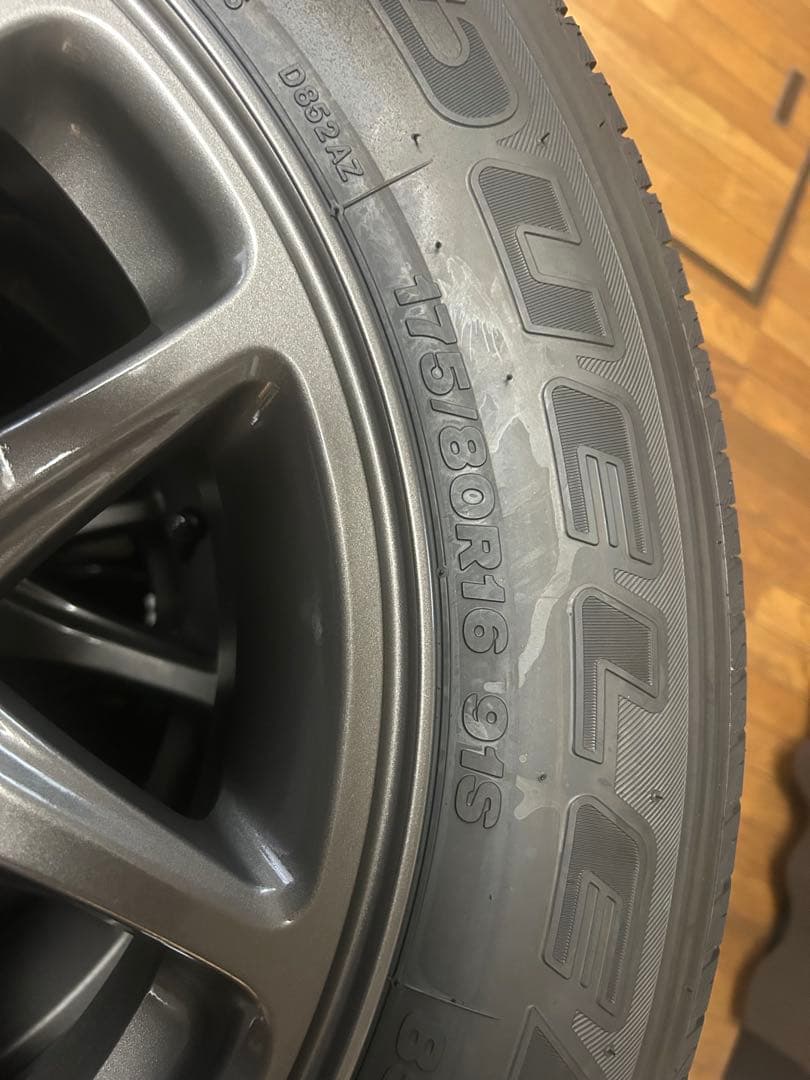 ジムニーJB64xcタイヤホイール4本セット(新車外し) ジムニー JB64 XC 新車取り外し 純正 タイヤ ホイール 4本セットの通販