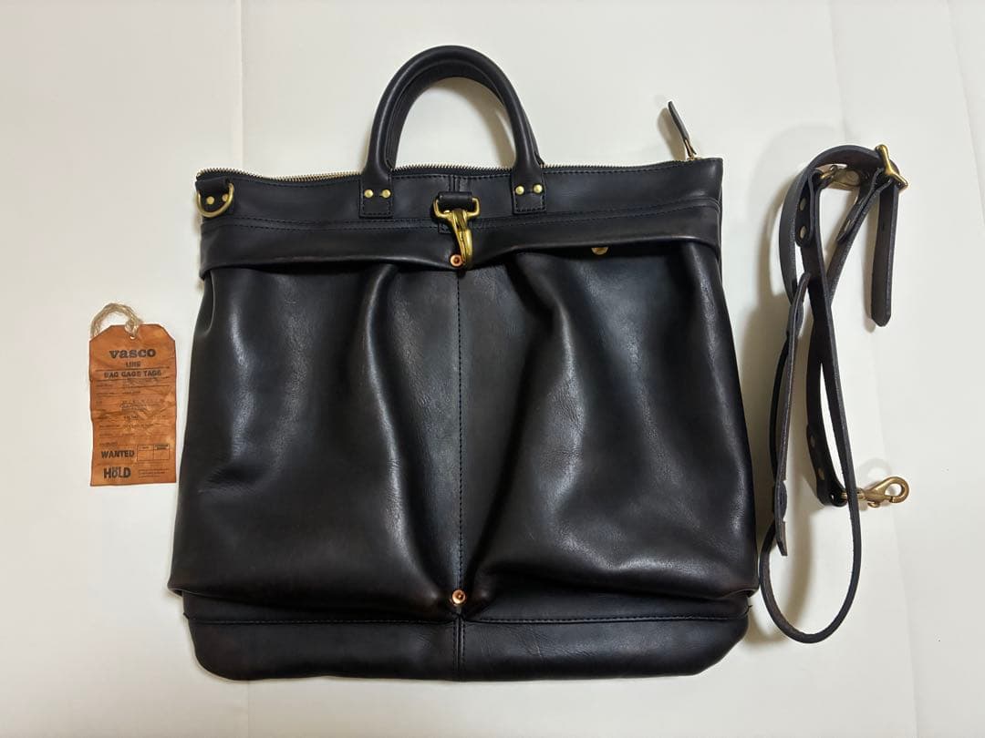 vasco バーンストーマー別注 ヘルメットバッグ 黒 ブラック - メルカリ