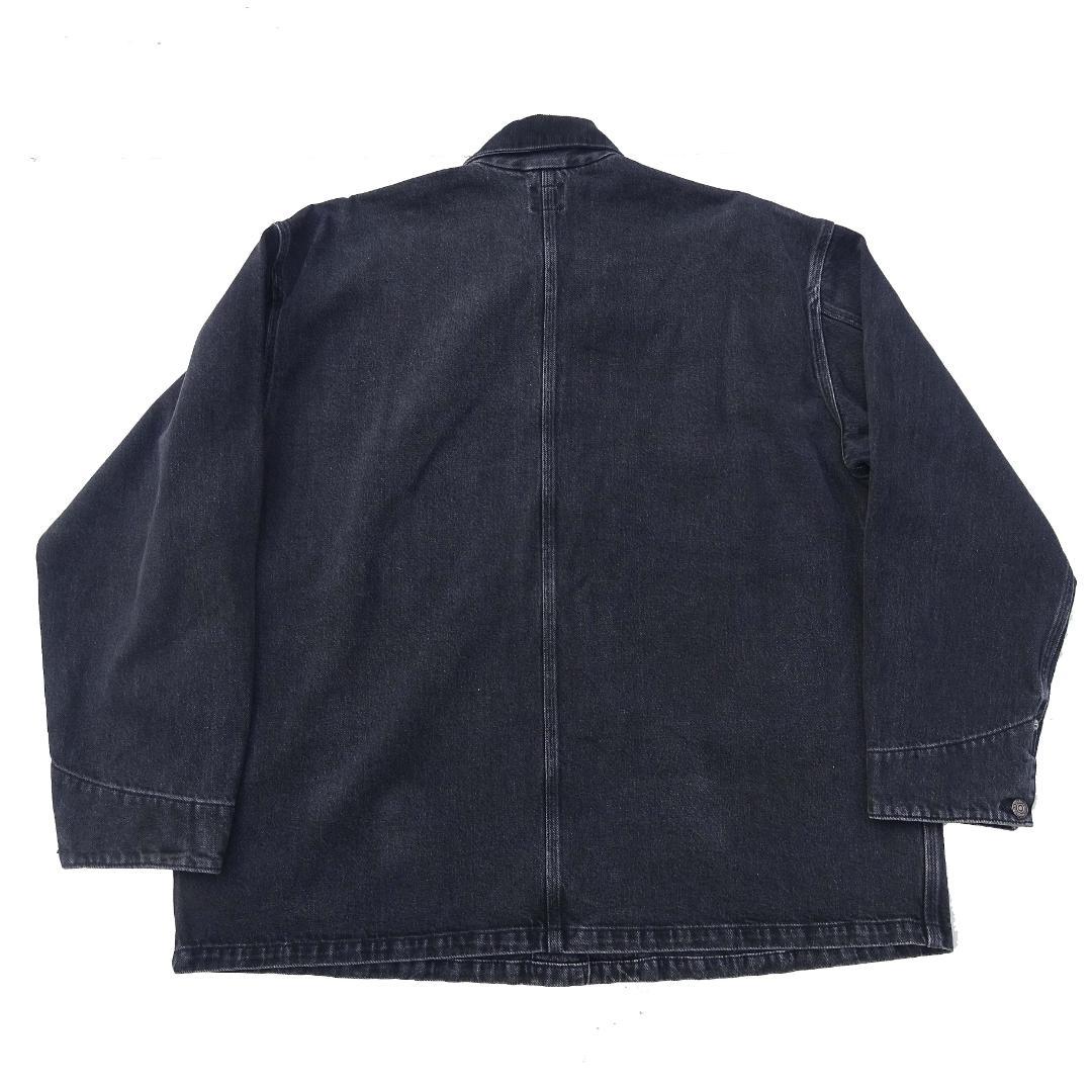 orSlow オアスロウ リラックスフィット カバーオール ブラック黒デニム