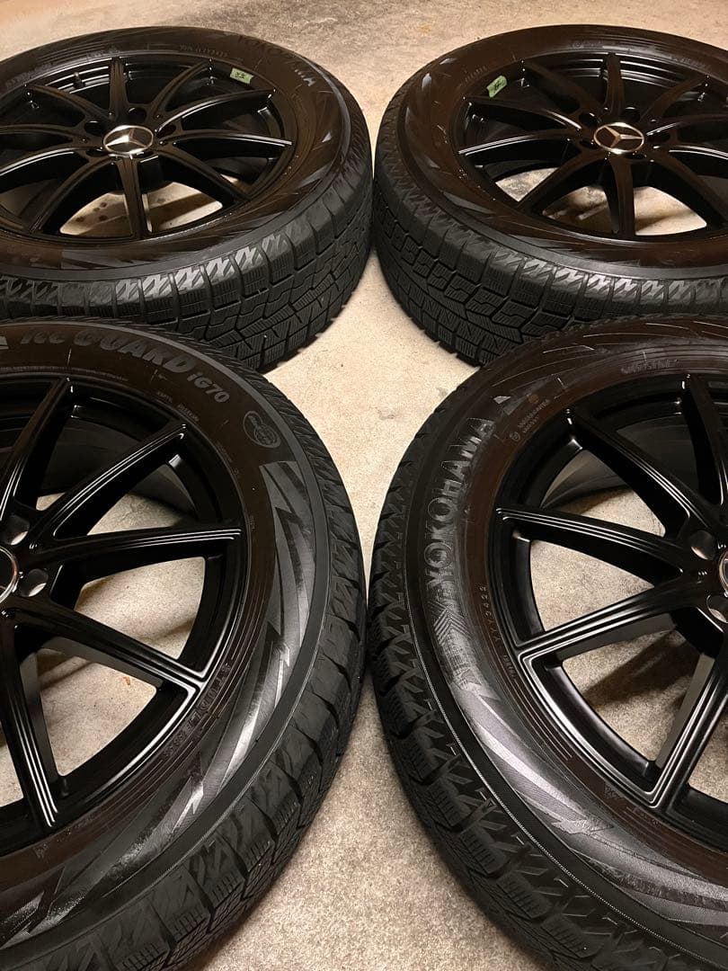 Mercedes-Benz 18インチ スタッドレス ブラックホイールセット