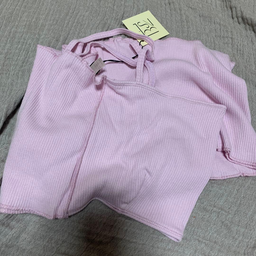 友人割 MACHATT サテンフレアキャミソール