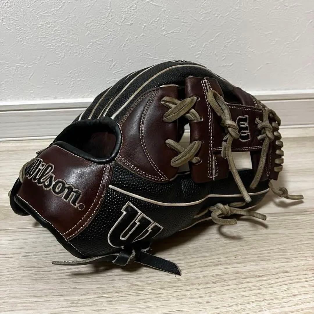 【希少・即戦力】Wilson ワナビーヒーロー 87型 軟式 内野手用 型良好 Wilson（ウイルソン） 【即日発送可】 RHY87H 一般軟式用グラブ 内野手