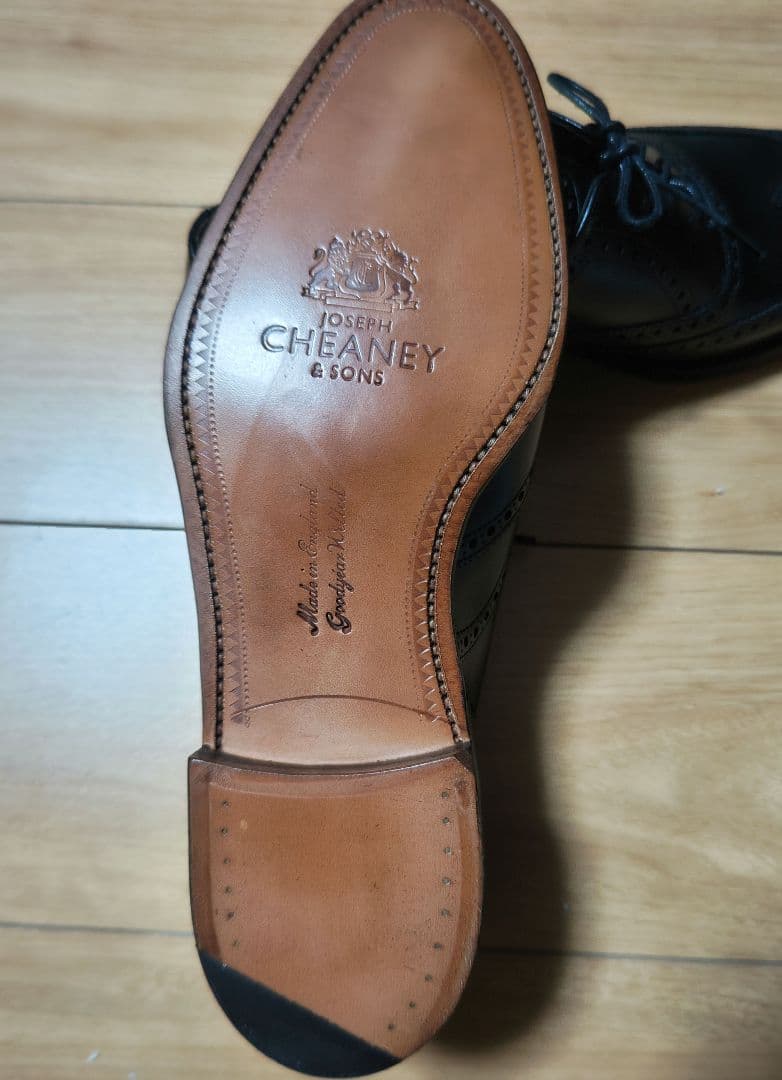 1/12まで値下げ 【未使用】ジョセフ チーニー 8(26.5〜27cm相当