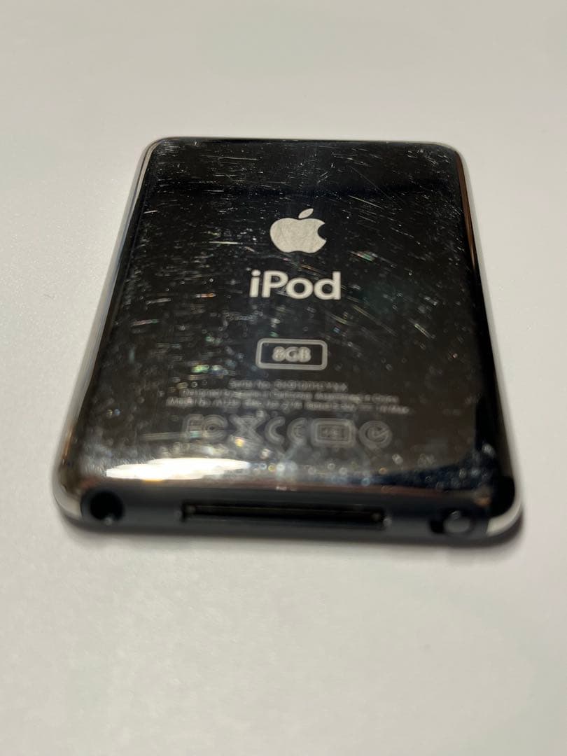 iPod nano 第3世代 ブラック 8GB - メルカリ