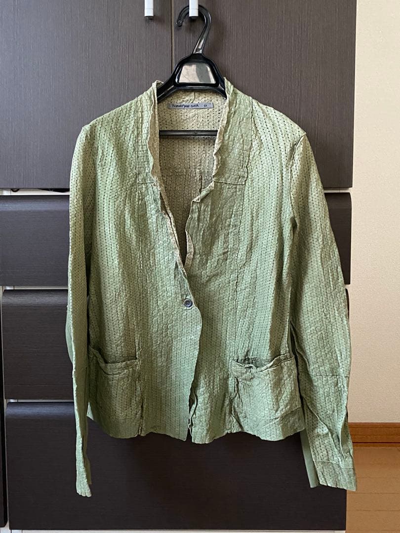 TRANSIT par-suchレザージャケット