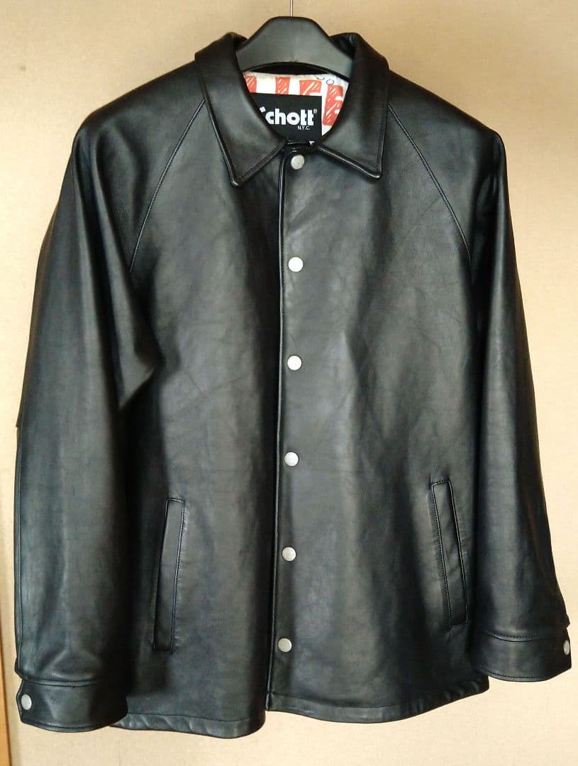 Schott× REMI RELIEF コーチジャケット - メルカリ