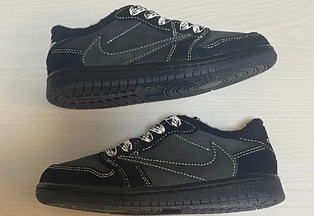ナイキ トラヴィススコット エアジョーダン1 ロー (TD) ブラックファントム TRAVIS SCOTT × NIKE AJ 1 LO RE OG SP BLACK PHANTOM | SHOES HOUSE