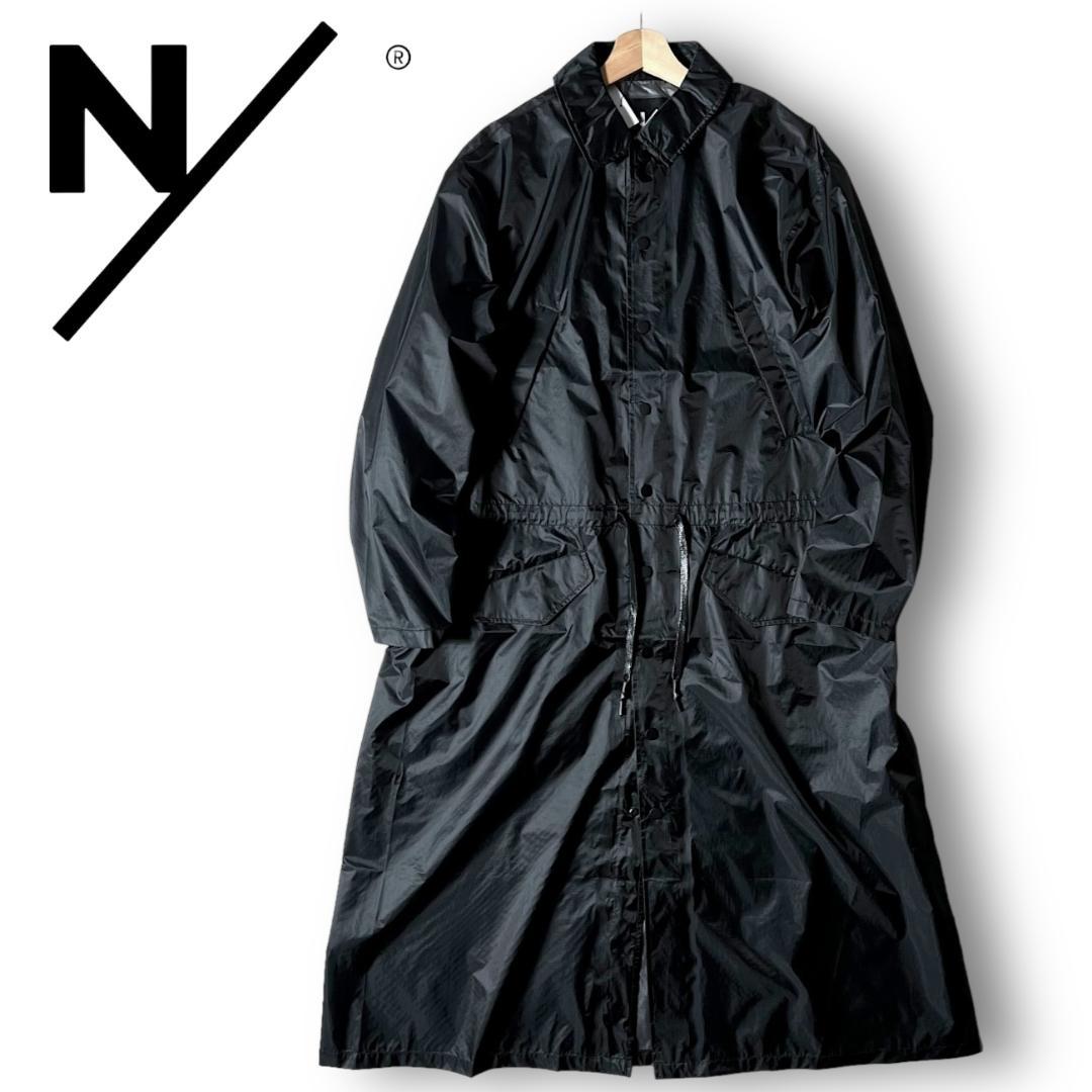 M ニュートラルワークス 3レイヤー素材 ステンカラー ベンチコート