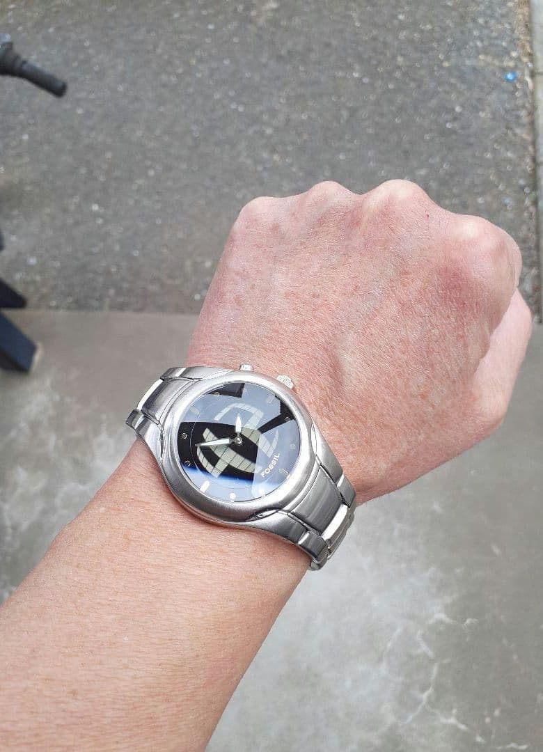 本物 フォッシル FOSSIL BIG TIC JR-8094 メンズ 腕時計 - メルカリ