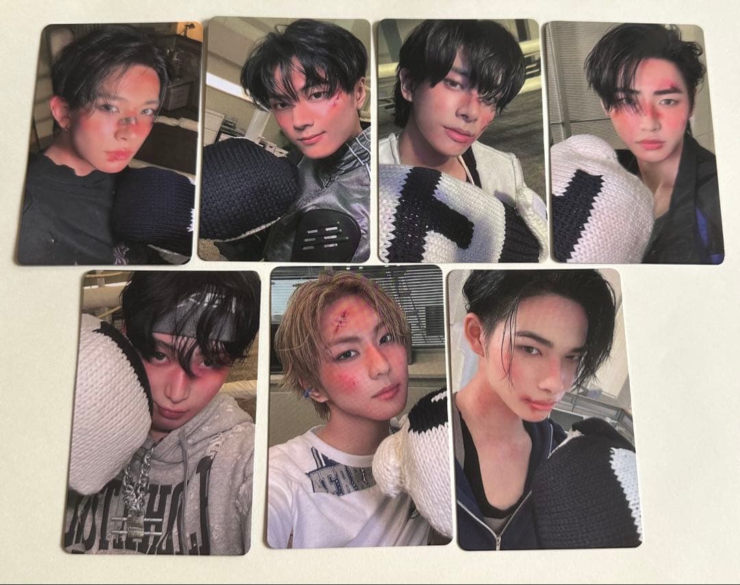 ENHYPEN yizhiyu 中華 一直娱 トレカ7枚コンプセット ボクシング