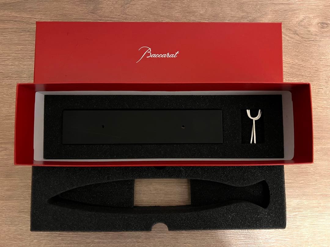 Baccarat バカラ ラランヌ フィッシュ 魚 カマス 箱付 フィギュリン