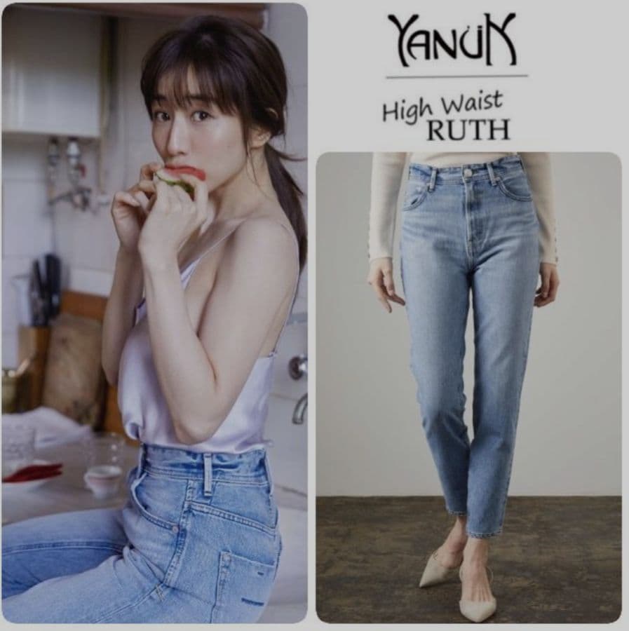 完売】田中みな実着 YANUK High Waist RUTH スキニーデニム - メルカリ
