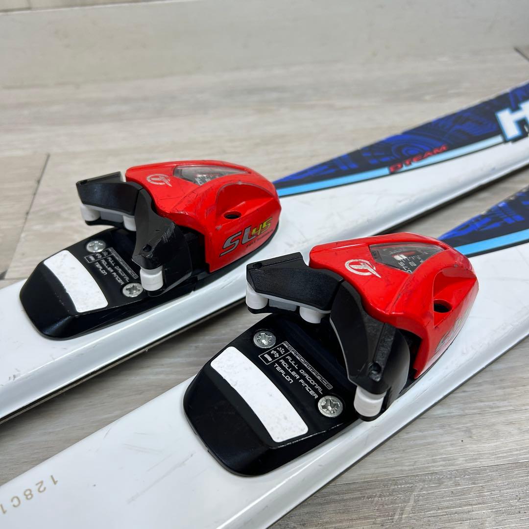 【キッズスキー】ハート　スキーセット　128cm big horn 22.0cm