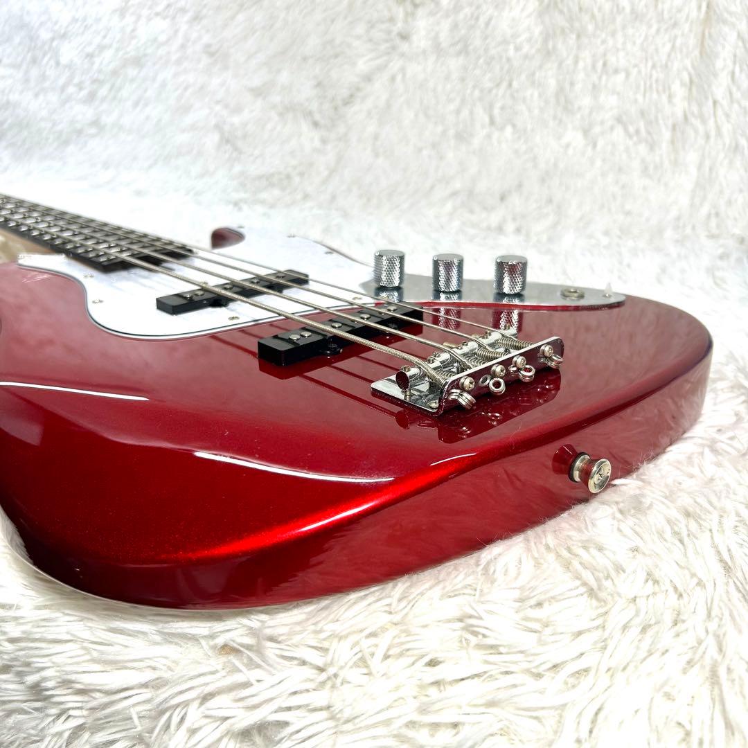 美品】Bacchus WJB-360R キャンディアップルレッド ジャズベース