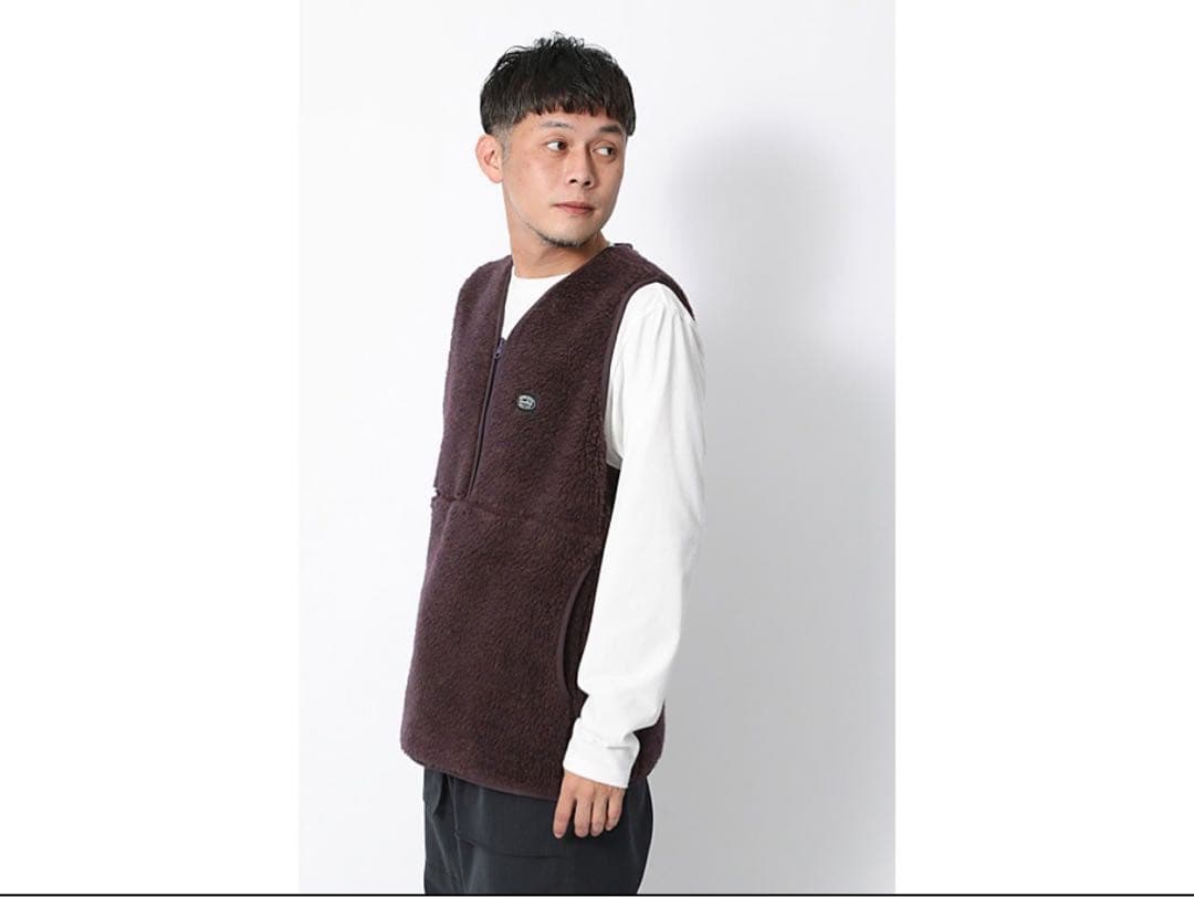 Wool Fleece Vest M Purple スノーピーク ウール ベスト - メルカリ