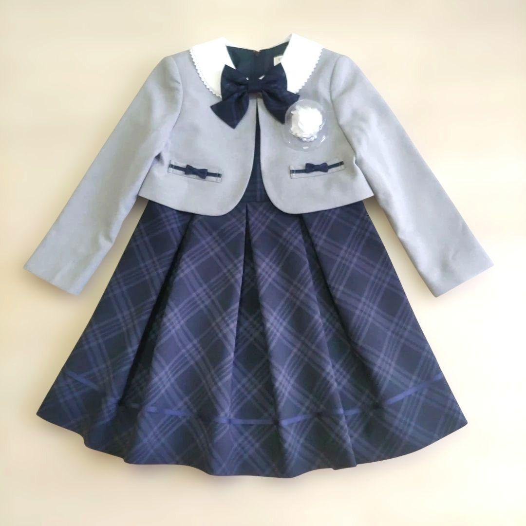 CHOPIN ワンピース スーツ セットアップ 格子柄アンサンブル 115