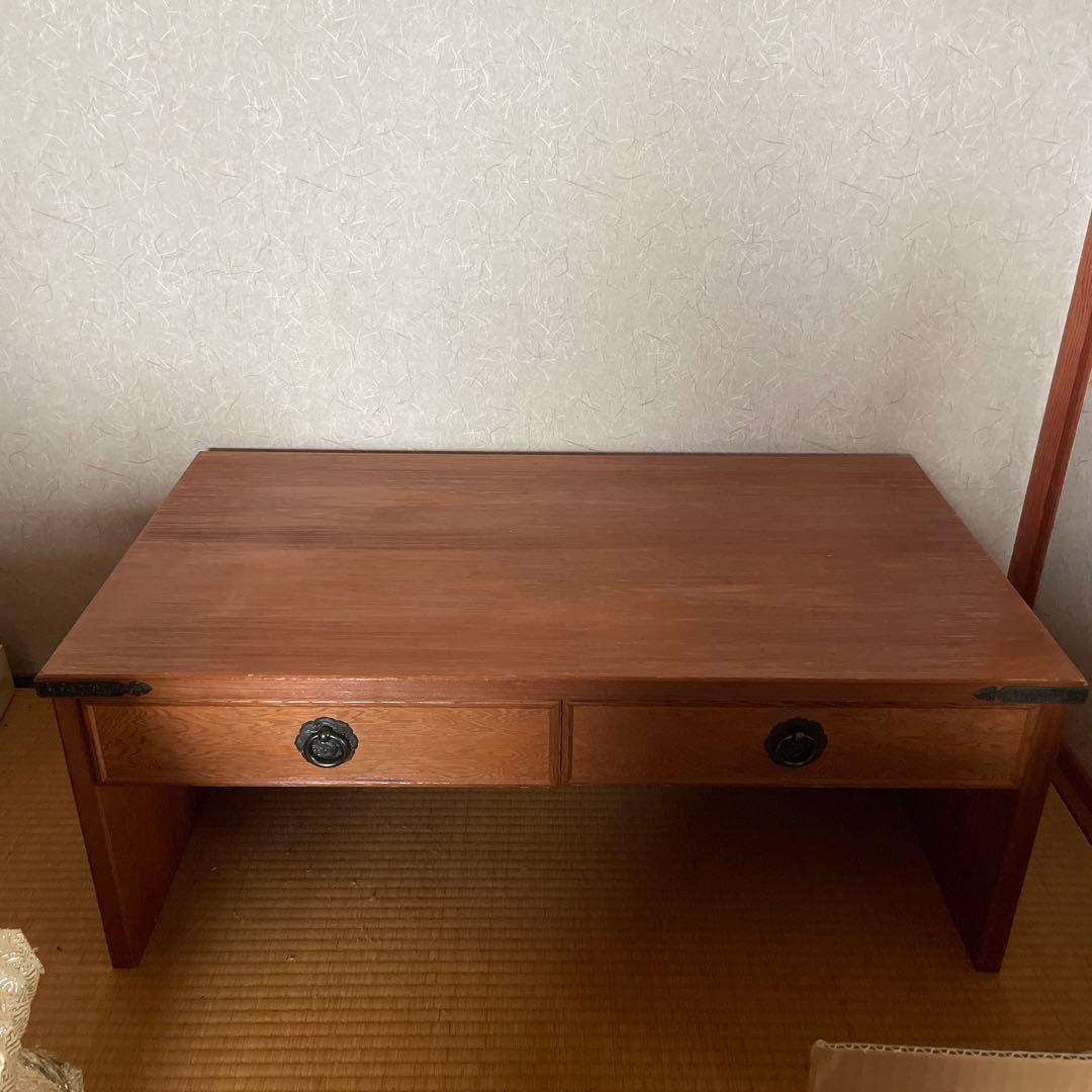 きむ様専用！木製座卓 和風 屋久杉 漆塗り 民芸家具 文机 座敷