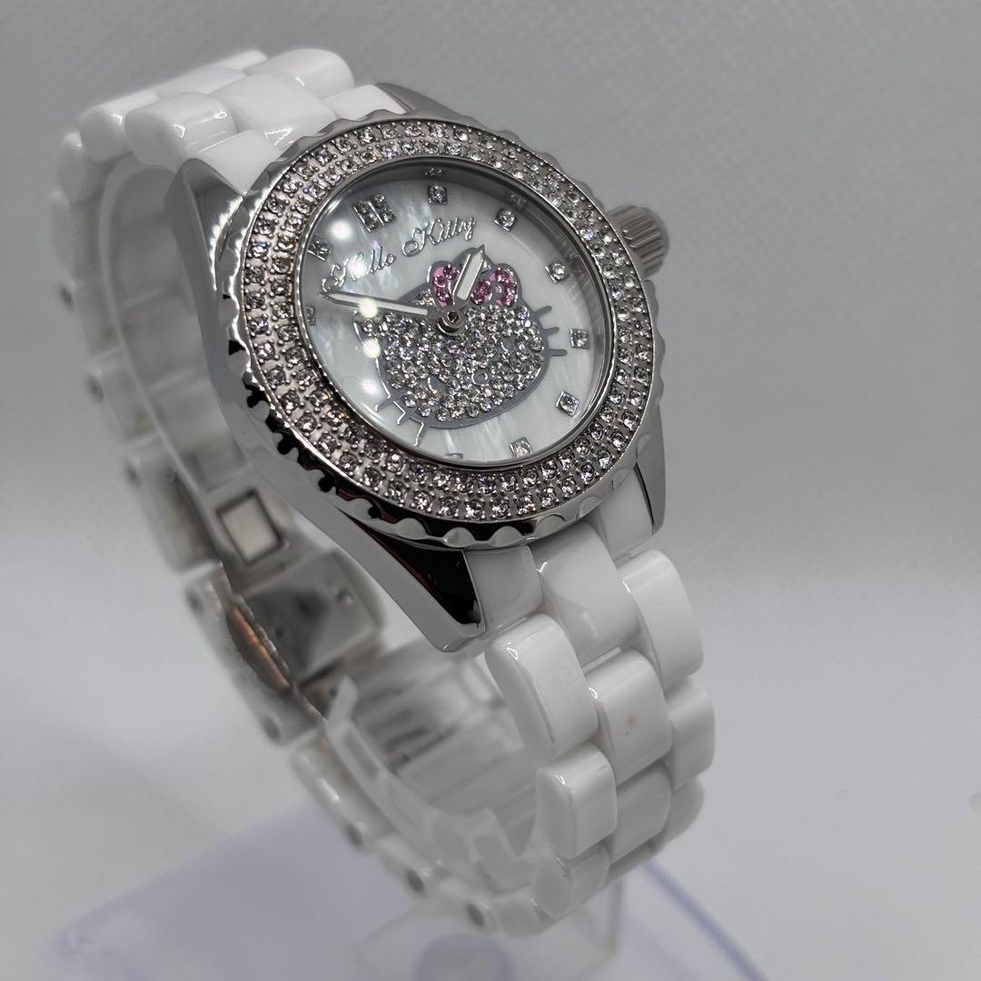 weky様専用サンリオ ハローキティ スワロフスキー レディース 稼働品