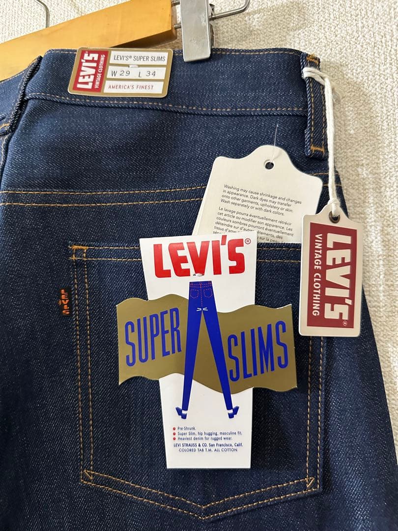 LEVI'S VINTAGE CLOTHING 606 29インチ 未使用 - メルカリ